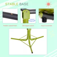 HOMCOM Kids Children 360 Degree Rotating Seesaw Swivel Playground Equipment Garden Outdoor Indoor(m-7)