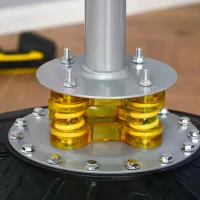 HOMCOM Punching Bag with Stand Heavy Boxing Set w/ Suction Cup Base for Adult Youth, Home Office Gym(m-13)