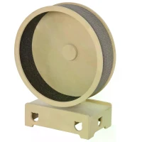 PawHut Cat Tree with Carpet Runway Wooden Sisal-Covered Cat Tower Condo Playground Furniture for Kittens Pets Activity Tree Natural Grey(m-9)