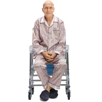 HOMCOM Personal Mobility Assist Commode Shower Transport Medical Rolling Chair Over The Toilet(m-2)