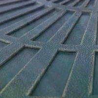 Outsunny 2pc Flabelliform Garden Parasol Base Umbrella Patio Stand Holder Colophony New(m-11)