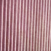 HOMCOM Rectangle Storage Ottoman Mid-century Modern Bench Stool Velvet Footrest Bedroom Living Room Furniture,Pink(m-6)