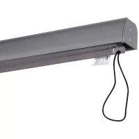 Outsunny Polyester Fabric easy mounting weather-resistant Manual Patio Window Blind Pull Down Roller Sun Shade(m-6)