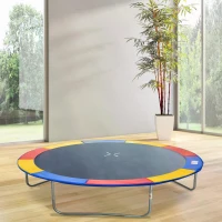 HOMCOM 8ft Trampoline Pads Safety Enclosure Pad Pading Pads NEW - Mutli Coloured(m-7)