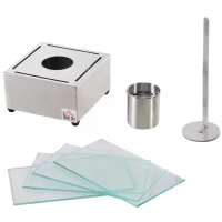 HOMCOM Portable Fireplace Ethanol Tabletop Fireplace Indoor Outdoor with Cover(m-5)