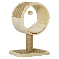 PawHut Cat tree Tower Climbing Activity Center Kitten Furniture w/ Scratching Post Toy(m-1)