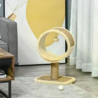 PawHut Cat tree Tower Climbing Activity Center Kitten Furniture w/ Scratching Post Toy(m-2)