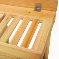 Outsunny Garden backyard Task helper Planter Workbench Workstation Convenience Potting Bench Greenfield Potting Bench Raised Planting Table(m-6)