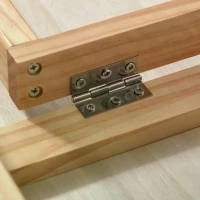 PawHut Pet Ramp Foldable Height Adjustable Bed Steps for Dogs & Cats with Non-slip Carpet(m-5)