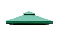 Outsunny Toldo de Substituição 3x3m para Pérgolas Toldo de Substituição de Pérgolas de Jardim Verde(m-7)