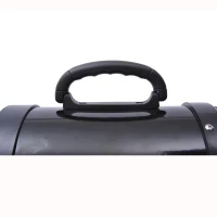 PawHut Secado de Pelo para Cães 2800W Secador de Pelo para Animais de Estimação com Temperatura e Velocidade Ajustável 3 Bicos Tubo Flexível 2,5m e Alça de Transporte 40x16x20cm Preto(m-8)