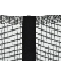 HOMCOM Cama Elástica Ø244cm com Rede de Segurança Conjunto de trampolim para Jardim Carga máx. 100kg Azul e Preto(m-8)