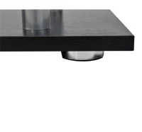 HOMCOM Estante Moderno de amplo espaço de armazenamento para Escritório 80x30x145 cm preto(m-10)