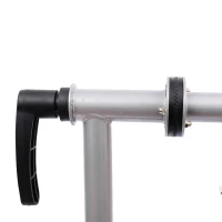 HOMCOM Suporte de Reparação de Bicicleta Portátil Suporte para Bicicleta com Altura Ajustável 109-180cm Giratório 360° Bandeja de Ferramenta até 30kg 100x66x180cm Preto(m-7)