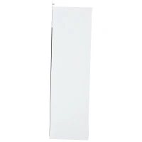 HOMCOM Armário de Espelho com Espaço Interno com Prateleiras Ajustáveis Armário de Banheiro com Prateleiras Abertas 60x14,5x49,4 cm Branco e Carvalho(m-12)