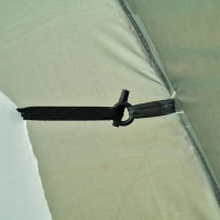 Outsunny Tenda de acampamento para 4 pessoas à prova d'água 2000mm portátil Igloo com 2 portas para acampamento 480x220x190 cm verde(m-8)