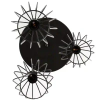 HOMCOM Candeeiro Suspenso Vintage Candeeiro de Teto de Estilo Industrial Candeeiro de Suspensão de Metal para Sala de Jantar Sala de Estar Ø38x145cm Preto(m-7)