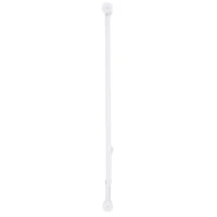 PawHut Barreira de Segurança para Animais de Estimação Extensível para Escadas e Portas Barreira de Segurança para Cães 76-107x76 cm Branco(m-9)
