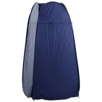 Outsunny Tenda de Duche para Campismo Dobrável Pop UP Tenda de Privacidade com proteção UV e Tecido Impermeável 100x100x185cm Azul Escuro(m-8)