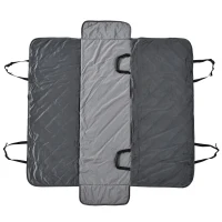 PawHut Coberta Protetora para Animais de Estimação Antiderrapante e Aberturas para Cinto de Segurança Fácil de Instalar e Limpar para carro 160x145cm Cinza(m-8)