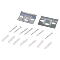 kleankin Móvel para Lavatório Pousar Suspenso com 2 Prateleiras Abertas e Armário com Prateleira Ajustável 60x30x54 cm Branco(m-11)