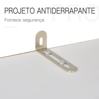 HOMCOM Armário de cozinha com prateleiras internas ajustáveis ​​e gaveta 80x48x170 cm Branco(m-6)