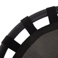 HOMCOM Baloiço para crianças forma redonda carga 100kg Assento confortável Tecido Oxford Jardim ao ar livre(m-10)