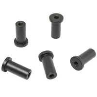 HOMCOM Conjunto de ferragens para porta deslizante dupla Suporta 90 kg 200 cm de comprimento Preto(m-9)