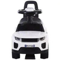 HOMCOM Carro andador para bebé sem Pedais com Alto-falante 60x38x42cm branco(m-10)