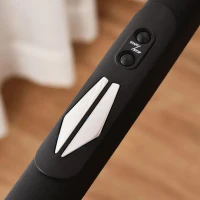 HOMCOM Passadeira Elétrica Motor 500W com 12 Programas Passadeira com Velocidade até 12km/h Tela LED e Rodas 133x60x114cm Preto(m-8)