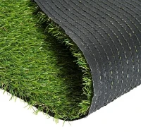 Outsunny Relva Artificial 25 mm Rolo de Relva Artificial 300x100 cm Realista com Orifícios de Drenagem para Varanda Jardim Pátio Verde(m-7)
