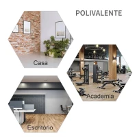 HOMCOM Suporte para Barra de Pesos Ajustável Estante de Aço para Levantamento de Pesos Carga Máx. 150kg Treinamento em Academia Casa 50x49x124-154cm Preto(m-6)