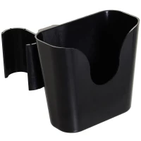 HOMCOM Bicicleta ergométrica dobrável ajustável em altura e resistência com tela LCD e assento com encosto 51x97x115 cm Preto(m-10)