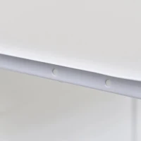 HOMCOM Armário de cozinha com prateleiras internas ajustáveis ​​e gaveta 80x48x170 cm Branco(m-13)