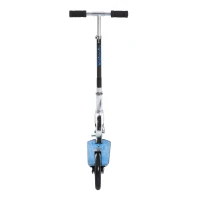 HOMCOM Trotinete para Crianças Scooter Dobrável Guiador Regulável Quadro Alumínio Leve e Estável Carga 100kg Branca - 68x34x60-73,5cm(m-12)