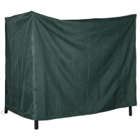 Outsunny Capa para Móveis de Jardim Capa Protetora para Baloiços de Exterior com Zíper 177x114x152cm Verde(m-10)