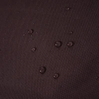 Outsunny Chapéu de Sol de Jardim com Teto Duplo Sistema de Polia Toldo de Poliéster Impermeável 3x3x2,97m Marrom(m-8)