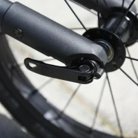 HOMCOM Reboque de criança 3 em 1 de 2 lugares para crianças acima de 6 meses Dobrável com barra rodas giratórias e guiador ajustável 150x85x107cm Vermelho(m-10)