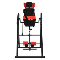 HOMCOM Mesa de Inversão Dobrável com Cintura Acolchoada e Cinto de Segurança Carga Máxima 150 kg(m-4)