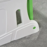 HOMCOM Cadeira para bebês acima de 6 meses 3 posições ajustáveis Acolchoado 57x59x105 cm Verde(m-11)