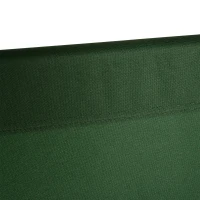 Outsunny Baloiço de Jardim de 3 Lugares com Estrutura de Metal Almofada Toldo Ajustável Balcão Terraço Patio Carga Máx. 200kg 170x110x153cm Verde e Branco(m-7)