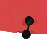 PawHut Piscina Dobrável para Cães Ø120x30 cm Banheira Portátil para Animais de Estimação PVC Antiderrapante Usos Múltiplos Interior e Exterior Vermelho(m-8)