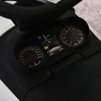 HOMCOM Carro andador para crianças acima de 1 ano Desenho 3 em 1 com buzina e capuz e suporte para copos 84x40x83 cor Branco(m-9)