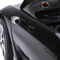 HOMCOM Bentley GT elétrico licenciado para crianças de 3-5 anos 2 velocidades com controle remoto farois musica preto(m-9)