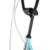 HOMCOM trotinete para crianças acima de 5 anos Guiador ajustável Rodas infláveis 135x58x88-94 cm Azul(m-8)