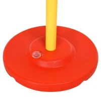 PawHut Conjunto de treinamento para cães com 4 obstáculos ajustáveis ​​com bolsa amarela(m-11)