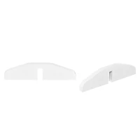 PawHut Barreira de Segurança Dobrável para Cães Pequenos Barreira de Proteção para Animais de Estimação com 3 Painéis e 2 Suportes para Portas Escadas Corredores 154,5x29,5x61 Branco(m-8)