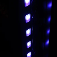 HOMCOM Lareira Eléctrica de Parede 1000/2000W Comando a Distância 90x9.5x56cm(m-9)