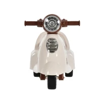 HOMCOM Andador de passeio para crianças acima de 1 ano  Função de luz Música buzinha 66x33x47,7 cm  Branco(m-5)