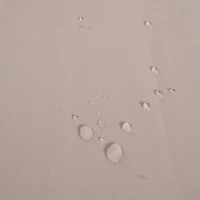 Outsunny Chapéu de Sol de Jardim com Teto Duplo Sistema de Polia Toldo de Poliéster Impermeável 3x3x2,97m Bege(m-11)